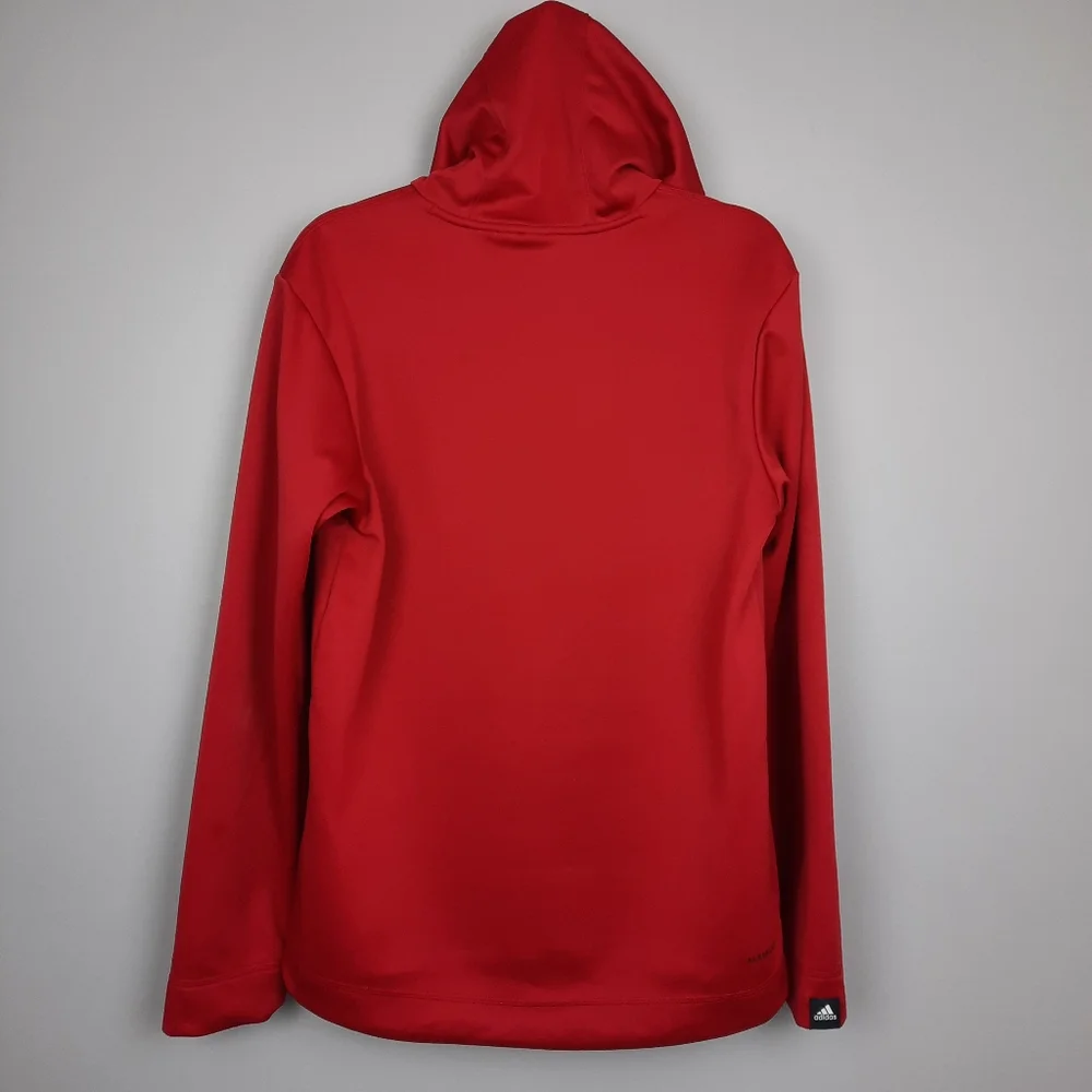 Adidas Men's Red Hoodie size Small